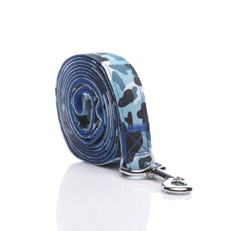 Taida Heavy Duty Dog Leash, 4 FT/ 6 FT/ 10 FT Long, 1 Inch Wide, Nylon Camouflage Dog Leash for Small and Medium Dogs - Image 2